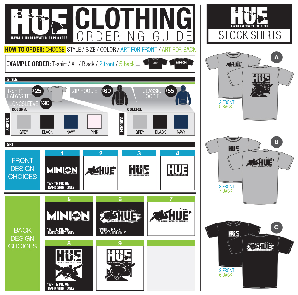 2014 HUE-Clothing-Order-Guide